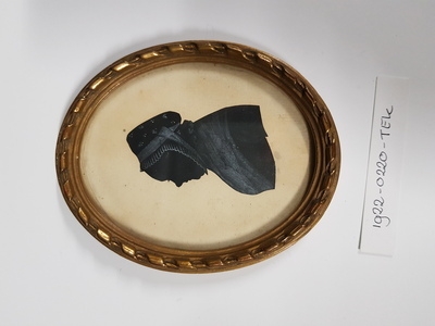 1922-0220-TEK a.jpg; 1922-0220-TEK; Miniatuurportret van Christina Corneliae Vorkestaart; tekeningen